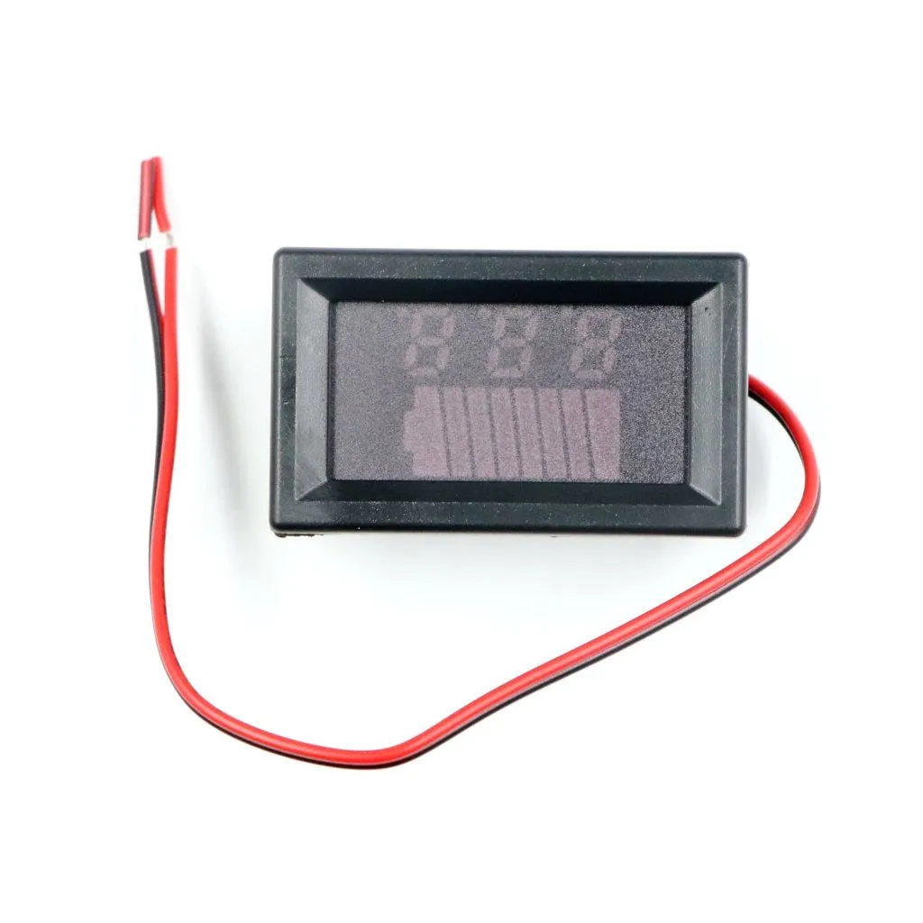 12V to 60V DC Lead Acid / Lithium Battery Capacity and Voltage Indicator