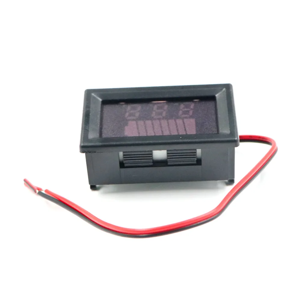 12V to 60V DC Lead Acid / Lithium Battery Capacity and Voltage Indicator