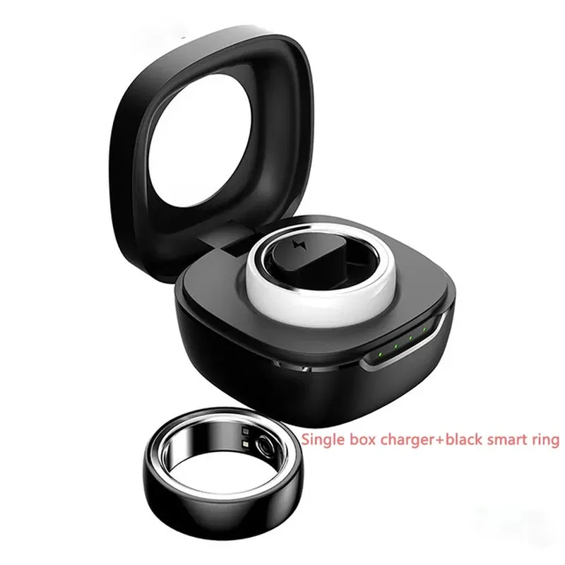 2024 New NFC Smart Ring Men Sports Fitness Tracker Women Waterproof Sports Fitness Smart Ring for Android IOS PK R1 Lovers Box