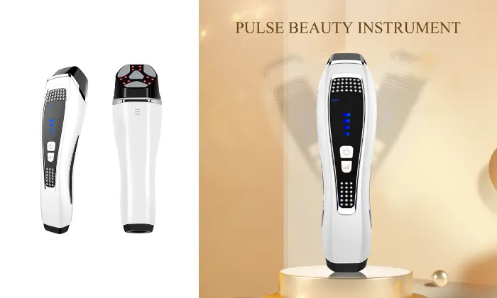 4-Gear Adjustable LCD Screen Facial Massage