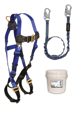 9500Z FallTech Harness and Lanyard 2-pc Mini Bucket Kit (7015, 8259, 2 Gallon Bucket)