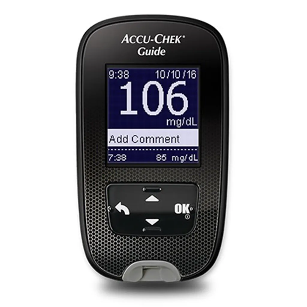 Accu-Chek Guide Wireless Blood Glucose Monitoring System   Accu-Chek Guide Strips, Pack of 50's   Accu-Chek Softclix Lancet, Pack of 100's