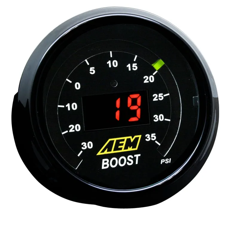 AEM CLASSIC BOOST DISPLAY GAUGE KIT 30-4406