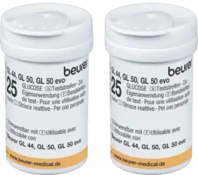 BEURER GL44-GL50 blood sugar test strips