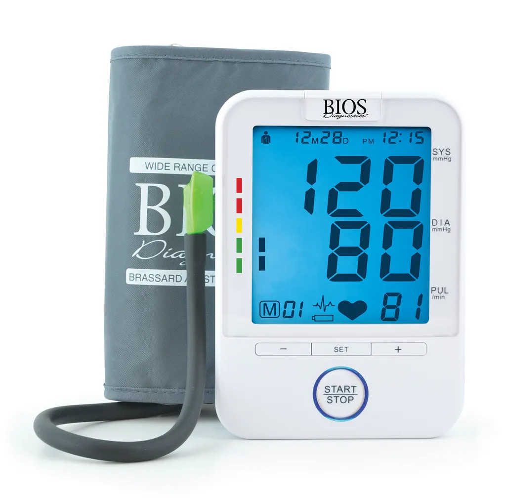 BIOS Diagnostics  Easy Read Blood Pressure Monitor