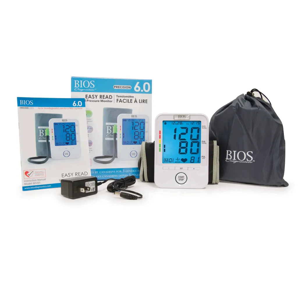 BIOS Diagnostics  Easy Read Blood Pressure Monitor