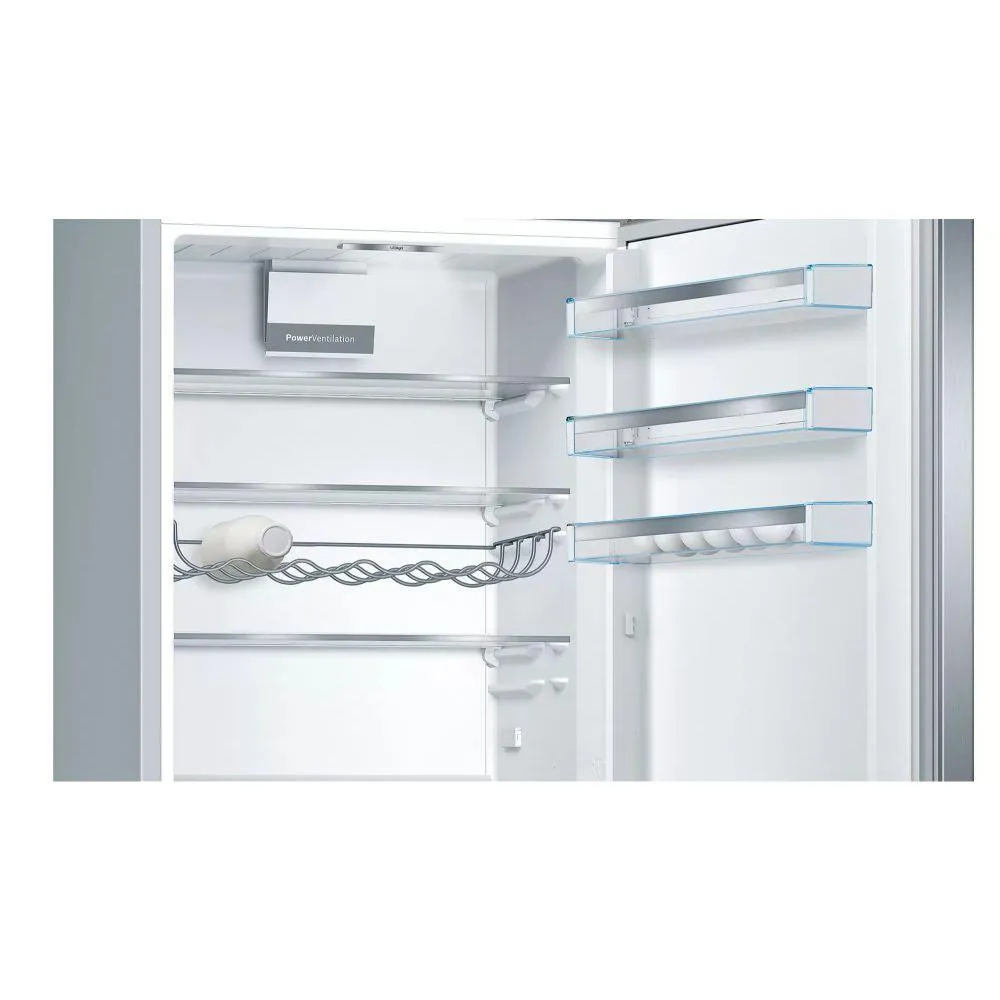 Bosch 70/30 Serie 6 Low Frost Freestanding Fridge Freezer - Inox | KGE49AICAG