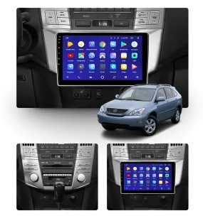 Car Dealz 10.2" Android 10.0 Lexus RX300/330/350/400H Toyota Harrier 2003-2009 In Dash Plus OEM Fascia