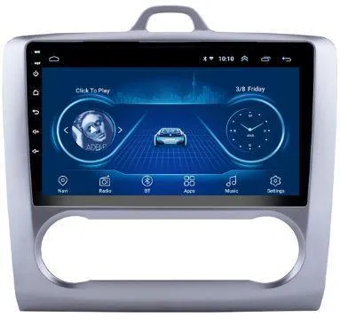 Car Dealz 9" Android 10.0 For Ford Focus 2006-2014 In Dash Plus OEM Fascia