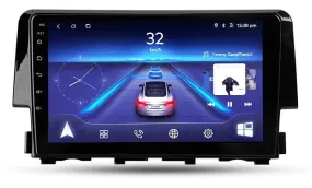 Car Dealz 9" Android 10.0 Honda Civic 10 2017-2018 w CAM In Dash Plus OEM Fascia