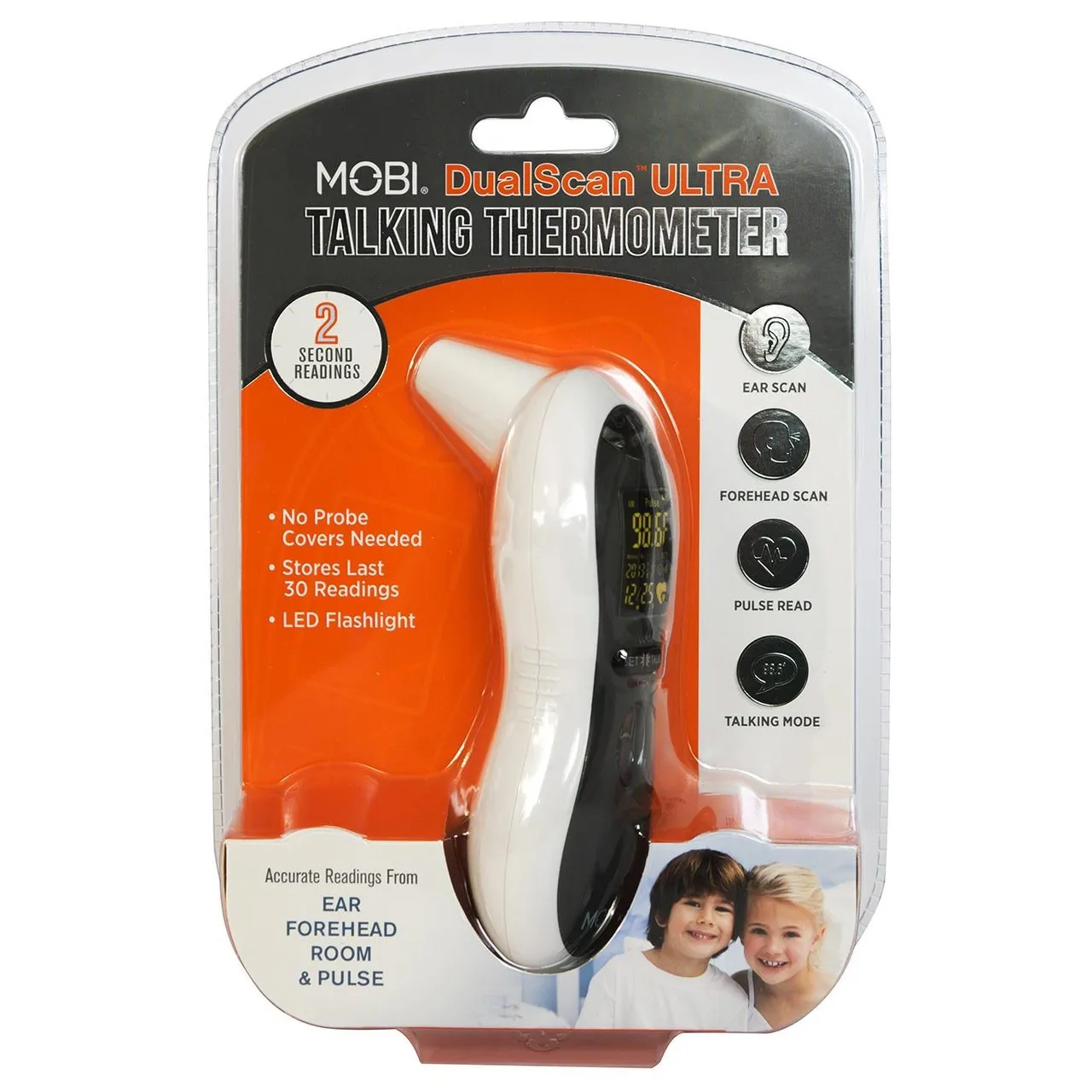 Dual Scan Ultra - Pulse   Ear   Forehead Thermometer