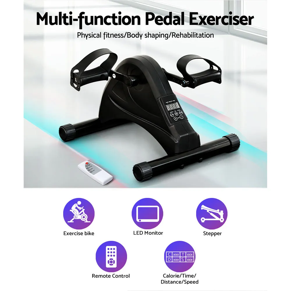 Electric Pedal Exercise Bike LED Display Elliptical Cross Trainer 80W