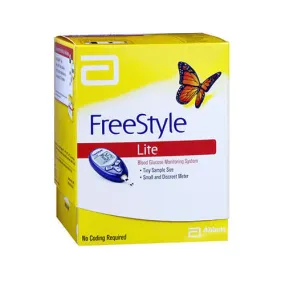 Freestyle Lite Blood Glucose Monitoring System Count of 1 By Freestyle