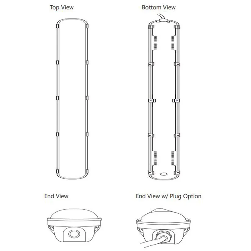 FSC Lighting L27600- AOK Series LED Vaportite