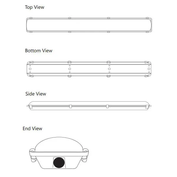 FSC Lighting L7600 Series LED Vaportite