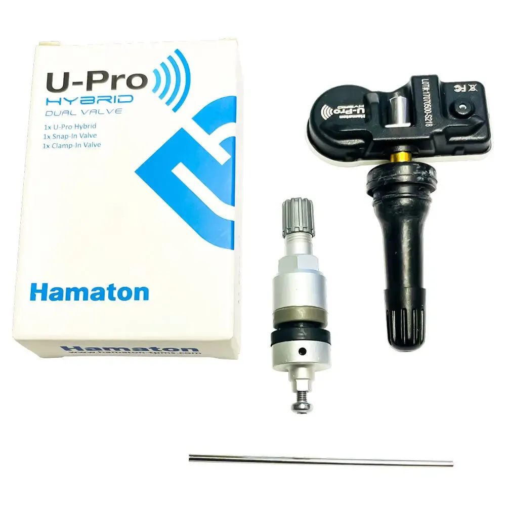 Hamaton U-pro Programable TPMS Sensor w/ Dual Valve (315 / 433MHz)