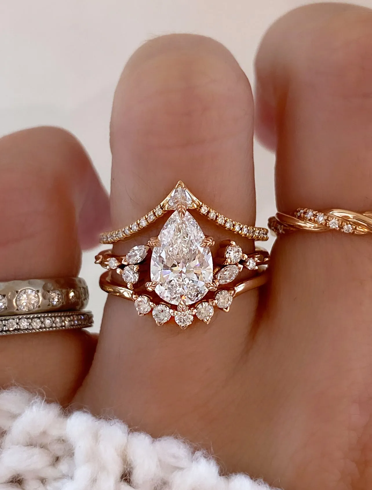 Harmony, Kia, & Antoinette Ring Set