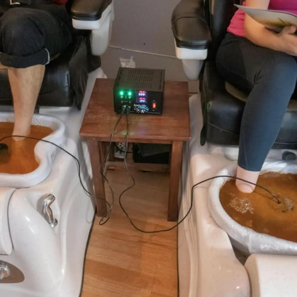 IonizeMe Business Package - Powerful 20V Made in USA Professional Ionic Detox Foot Bath System with Business Consult