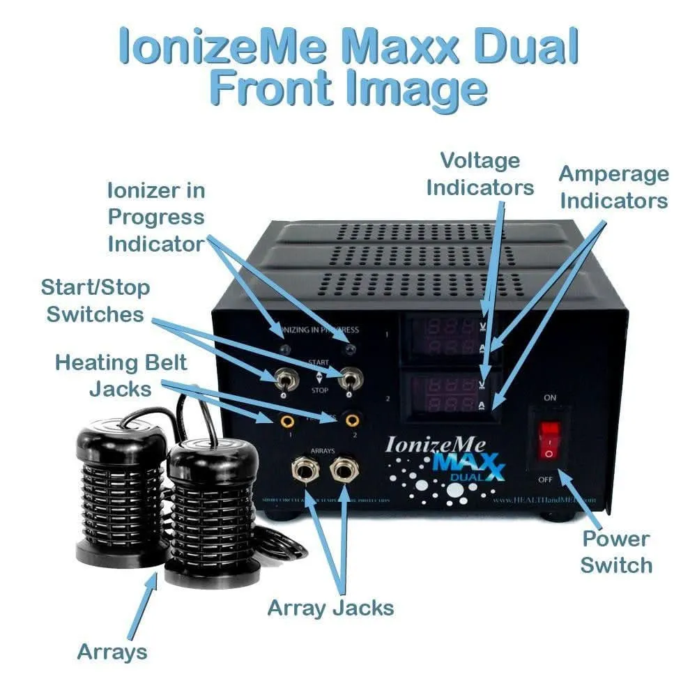 IonizeMe Business Package - Powerful 20V Made in USA Professional Ionic Detox Foot Bath System with Business Consult