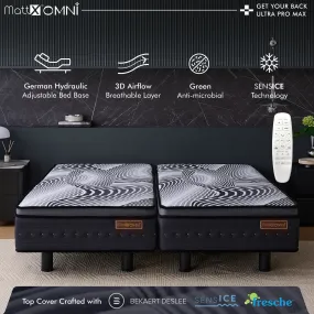 MattX™ Omni SMART Bed - Black Curve