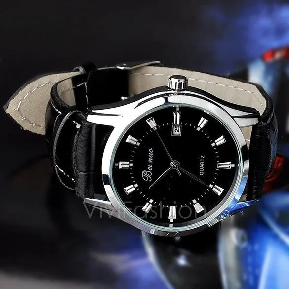 New Man / Men's Quartz Wrist Watches With Auto Date Display Function VVF