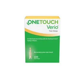 Onetouch Verio Test Strips 100 Each By Onetouch