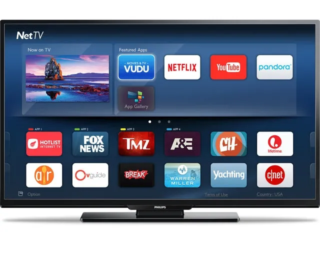 PHILIPS 55"   4K (2160p) Smart LED TV (55PFL5402/F7F)