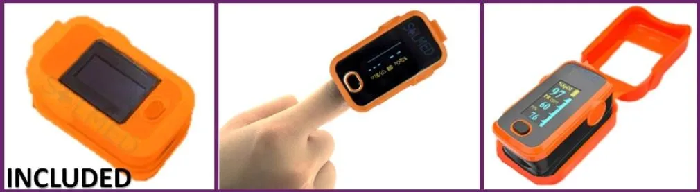 PULSE OXIMETER OLED DUAL COLOUR SPO2, PULSE RATE, PULSE BAR, PLETHYSMOGRAM,PERFUSION INDEX & ALARM X 1