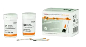 Strips for blood sugar testing, BEURER GL44, GL50