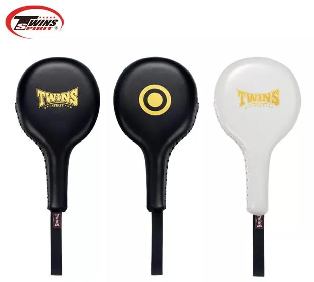 TWINS SPIRIT CNPPB2 MUAY THAI BOXING MMA PUNCH PADDLES AIR FOCUS FOCUS MITTS PU Leather 2 Colours