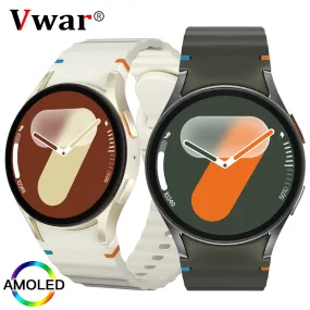 VWAR JS Watch 7 mini 40mm Smart Watch for Women 1.3inch AMOLED Screen Bluetooth Call IP68- Samsung Watch Style